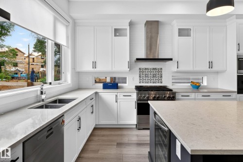 11743 83 Avenue Nw, Edmonton, AB - Indoor Photo Showing Kitchen With Double Sink