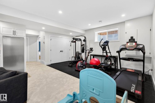 11743 83 Avenue Nw, Edmonton, AB - Indoor Photo Showing Gym Room