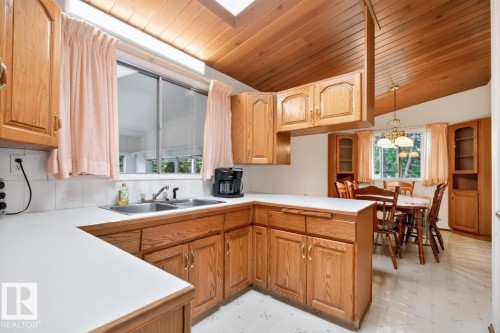 13336 106 Street Nw, Edmonton, AB - Indoor Photo Showing Kitchen With Double Sink