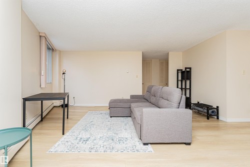 #201 12141 Jasper Av Nw, Edmonton, AB - Indoor Photo Showing Living Room