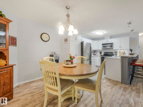 #208 16035 132 St Nw, Edmonton, AB - Indoor Photo Showing Dining Room