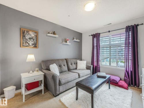 #208 16035 132 St Nw, Edmonton, AB - Indoor Photo Showing Living Room