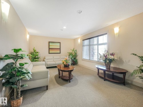 #208 16035 132 St Nw, Edmonton, AB - Indoor Photo Showing Living Room