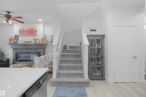 2551 12 Avenue Nw, Edmonton, AB - Indoor With Fireplace