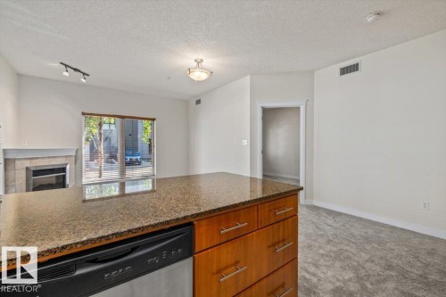 #118 10333 112 St Nw, Edmonton, AB - Indoor Photo Showing Kitchen