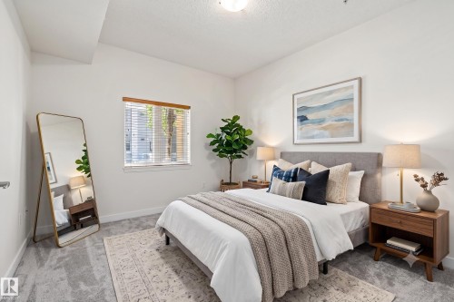 #118 10333 112 St Nw, Edmonton, AB - Indoor Photo Showing Bedroom