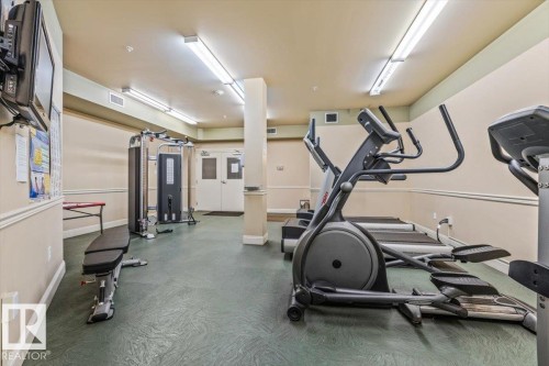 #118 10333 112 St Nw, Edmonton, AB - Indoor Photo Showing Gym Room