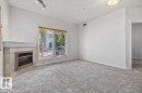 #118 10333 112 St Nw, Edmonton, AB  - Indoor With Fireplace 
