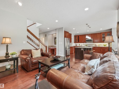 4609 60 Street, Beaumont, AB - Indoor Photo Showing Living Room