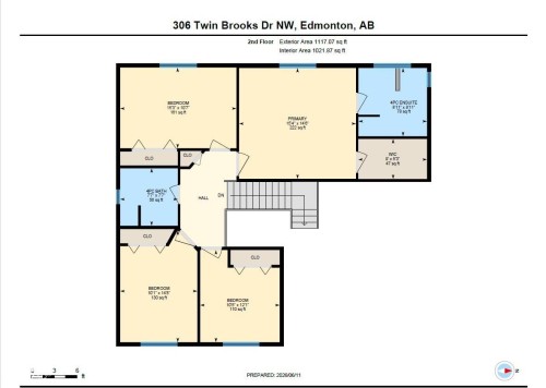Floor plan - 306 Twin Brooks Drive Nw, Edmonton, AB 