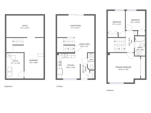 Floor plan - #13 18010 98 Av Nw Nw, Edmonton, AB - Other