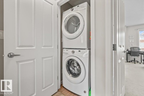 #88 320 Secord Blvd Nw, Edmonton, AB - Indoor Photo Showing Laundry Room
