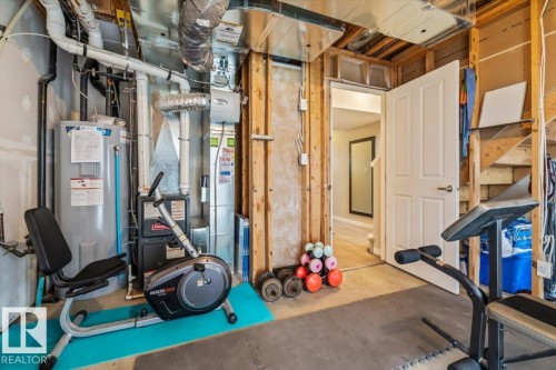 #88 320 Secord Blvd Nw, Edmonton, AB - Indoor Photo Showing Basement