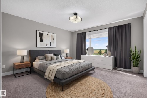812 Morris Avenue, Leduc, AB - Indoor Photo Showing Bedroom