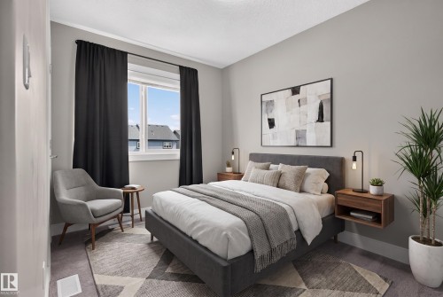 812 Morris Avenue, Leduc, AB - Indoor Photo Showing Bedroom