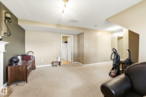 12435 46 Street Nw, Edmonton, AB - Indoor With Fireplace