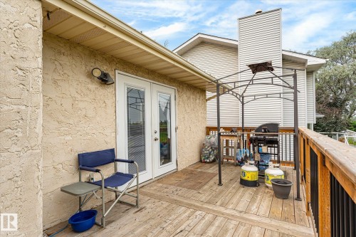12435 46 Street Nw, Edmonton, AB - Outdoor With Deck Patio Veranda With Exterior