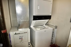 Stacked washer and dryer unit - 