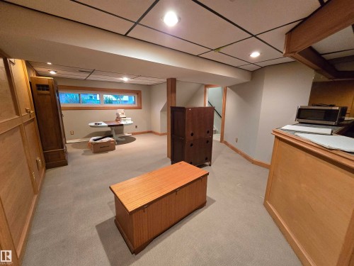 14603 122 Street Nw, Edmonton, AB - Indoor Photo Showing Basement