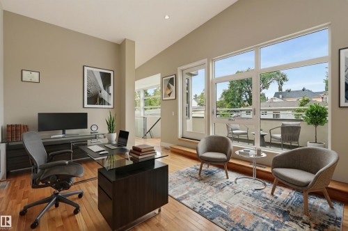 9758 86 Avenue Nw, Edmonton, AB - Indoor Photo Showing Office