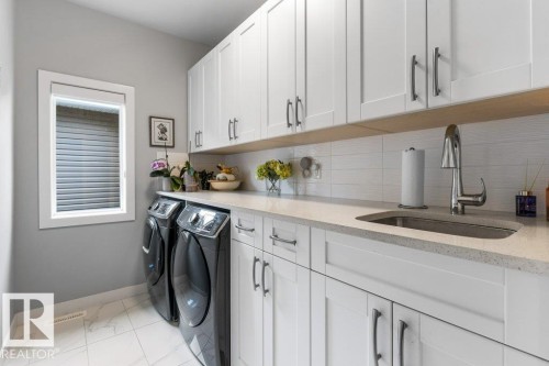 28 Legacy Terrace, St. Albert, AB - Indoor Photo Showing Laundry Room