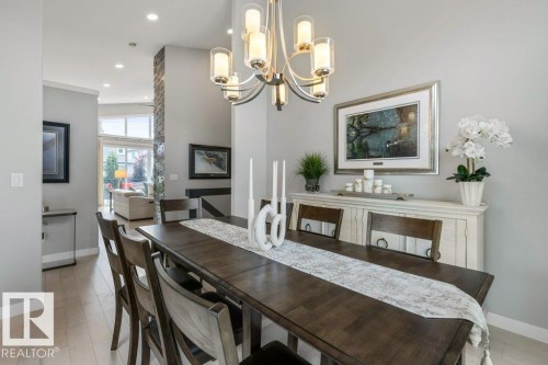 28 Legacy Terrace, St. Albert, AB - Indoor Photo Showing Dining Room