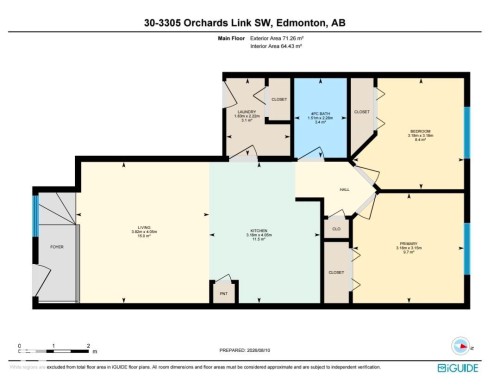 Floor plan - #30 3305 Orchards Link Sw Sw, Edmonton, AB 