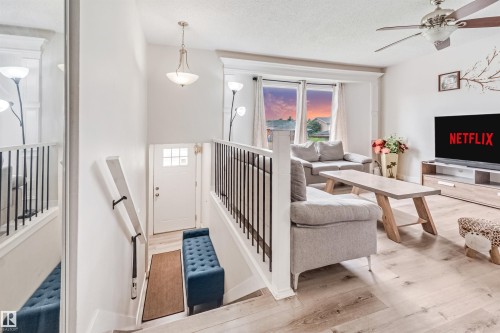 4516 18A Avenue Nw, Edmonton, AB - Indoor With Fireplace