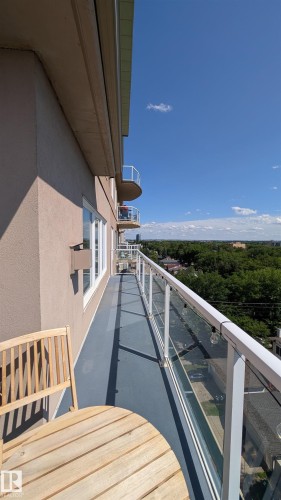 #901 11111 82 Av Nw, Edmonton, AB - Outdoor With Balcony With Exterior