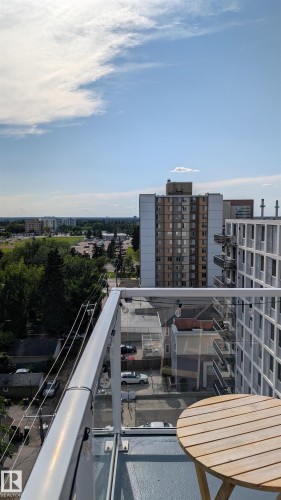 #901 11111 82 Av Nw, Edmonton, AB - Outdoor With Balcony With View