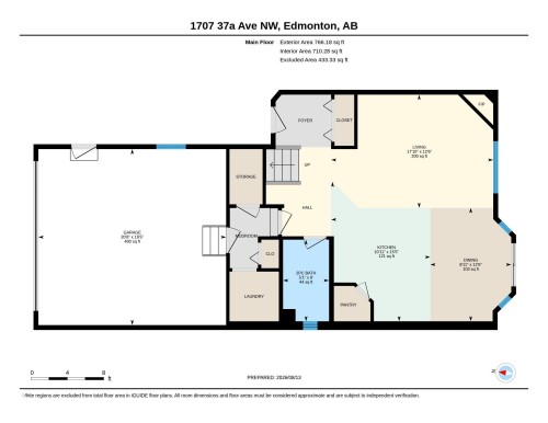 Floor plan - 1707 37A Avenue Nw, Edmonton, AB - Other