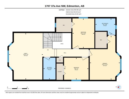 Floor plan - 1707 37A Avenue Nw, Edmonton, AB - Other