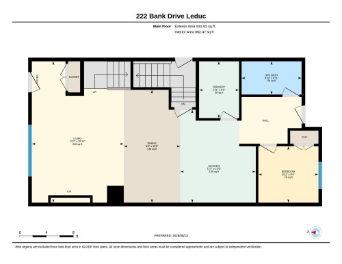 Floor plan - 222 Black Stone Drive Drive, Leduc, AB - Other