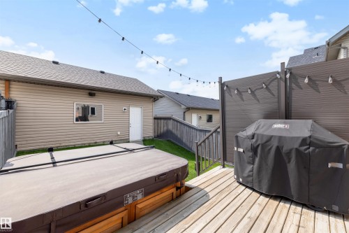 171 Hawks Ridge Boulevard Nw, Edmonton, AB - Outdoor With Deck Patio Veranda With Exterior