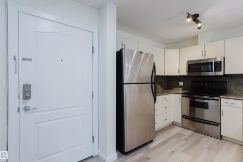 #108 278 Suder Greens Dr Nw, Edmonton, AB - Indoor Photo Showing Kitchen