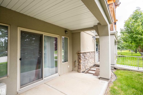 #108 278 Suder Greens Dr Nw, Edmonton, AB - Outdoor With Deck Patio Veranda With Exterior
