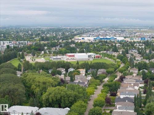 Expansive residential area featuring numerous detached homes and abundant mature trees - 15 Orchid Place, St. Albert, AB - Outdoor With View