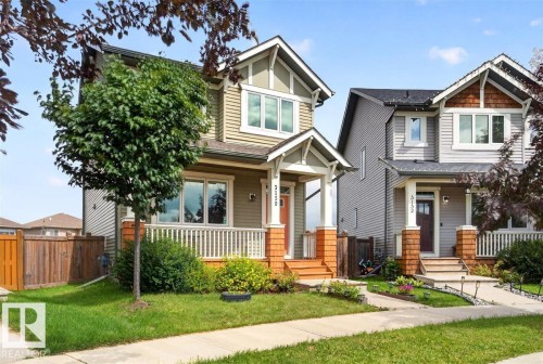 3150 Carpenter Landing Sw, Edmonton, AB - Outdoor With Deck Patio Veranda With Facade