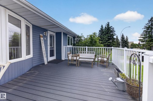 5 Wilson Crescent, Sherwood Park, AB - Outdoor With Deck Patio Veranda With Exterior