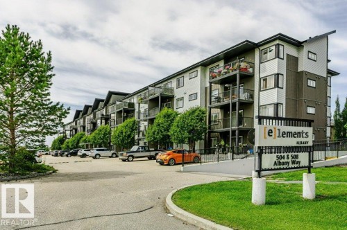 #415 508 Albany Way Nw, Edmonton, AB - Outdoor With Balcony