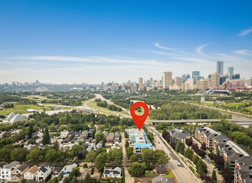 #104 9603 98 Av Nw, Edmonton, AB - Outdoor With View