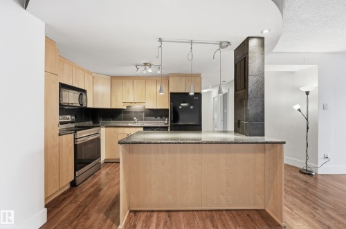 9929 113 Street Nw, Edmonton, AB - Indoor Photo Showing Kitchen