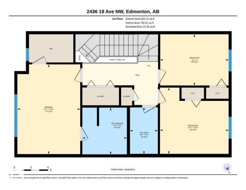 Floor plan - 2436 18 Avenue Nw, Edmonton, AB 