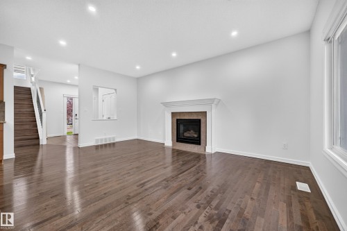 8226 180A Avenue Nw, Edmonton, AB - Indoor With Fireplace