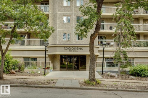#408 9715 110 St Nw, Edmonton, AB - Outdoor With Facade