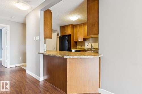 #408 9715 110 St Nw, Edmonton, AB - Indoor Photo Showing Kitchen