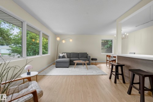 8715 64 Avenue Nw, Edmonton, AB - Indoor Photo Showing Living Room