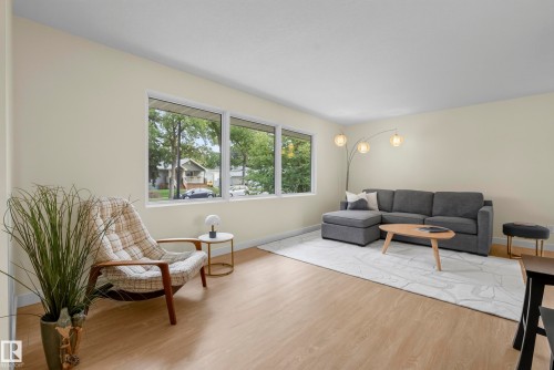 8715 64 Avenue Nw, Edmonton, AB - Indoor Photo Showing Living Room