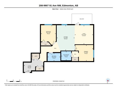 Floor plan - #208 9907 91 Av Nw, Edmonton, AB - Other