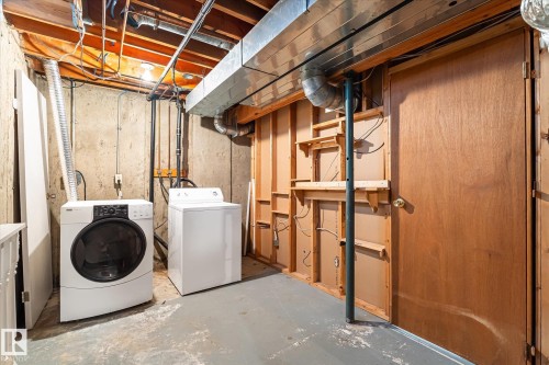 17911 77 Avenue Nw, Edmonton, AB - Indoor Photo Showing Laundry Room